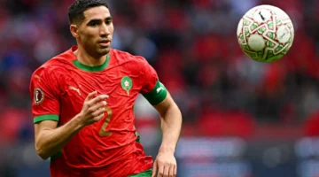 لحظة مؤثرة بالكان 2025 نيجيريا تواجه المغرب وحكيمي يبكي على الهواء